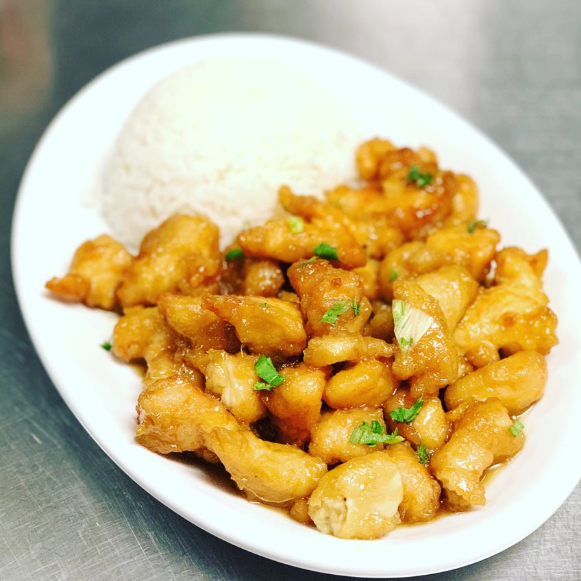 orange chicken